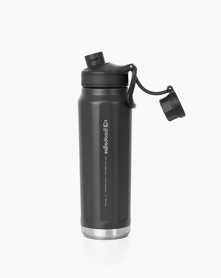 Galapagos Garrafa Cascade 710ml — Preto