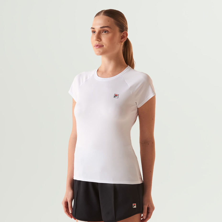 Fila Camiseta Tennis Basic — Branco - 1670