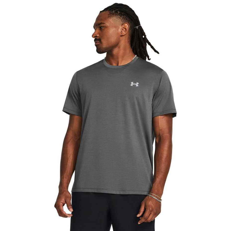 Under Armour Camiseta Mc Ua Launch — Cinza - CSTRFL