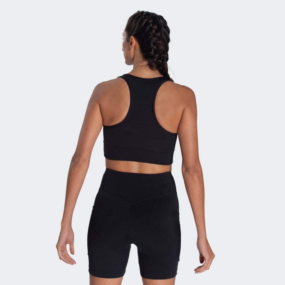 Adidas Top Lc Bra Ms Pk — Preto - .