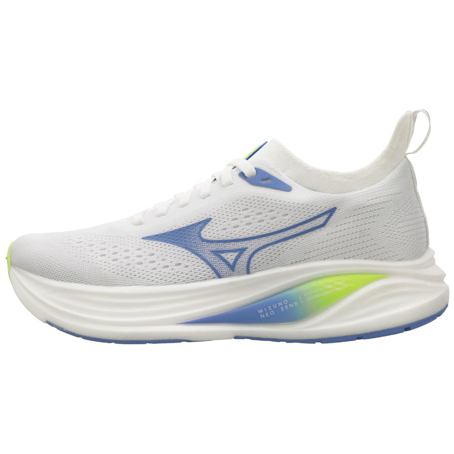 Mizuno Tenis Neo Zen 2 F — Branco Azul Amarelo - BCOZAM