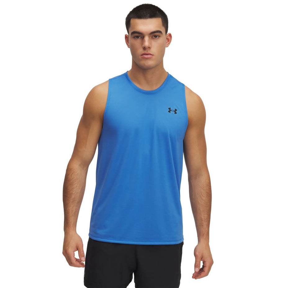 Under Armour Regata Ua Tech Tank — Azul Preto - BLATBK