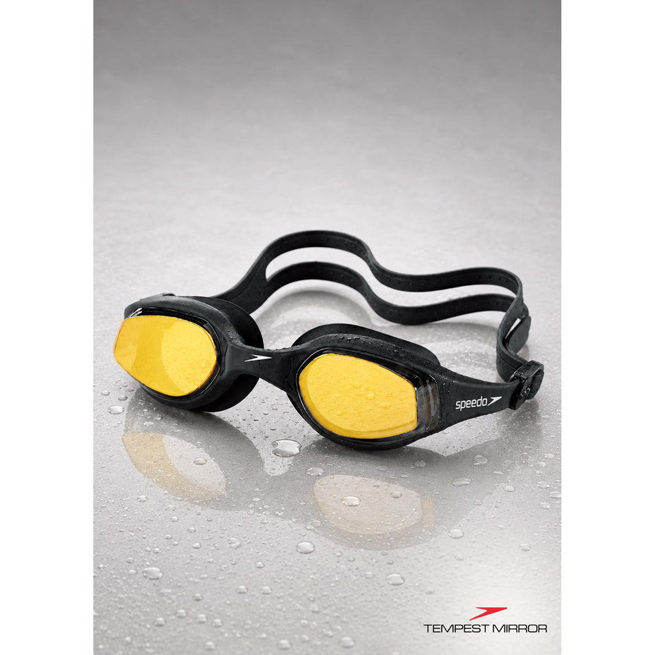 Speedo Oculos Tempest Mirror — Preto Espelhado - 180829