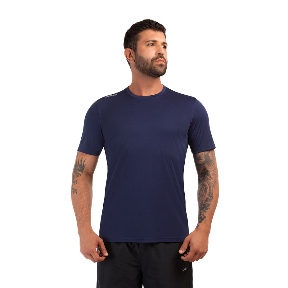 Olympikus Camiseta Essential Mc 2.0 M — Naval - NAVAL