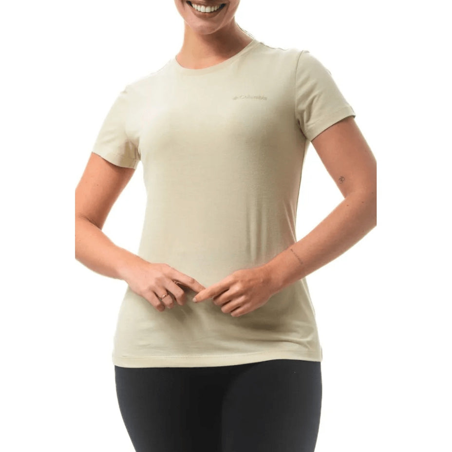 Columbia Camiseta Basica Silk — Bege - 278