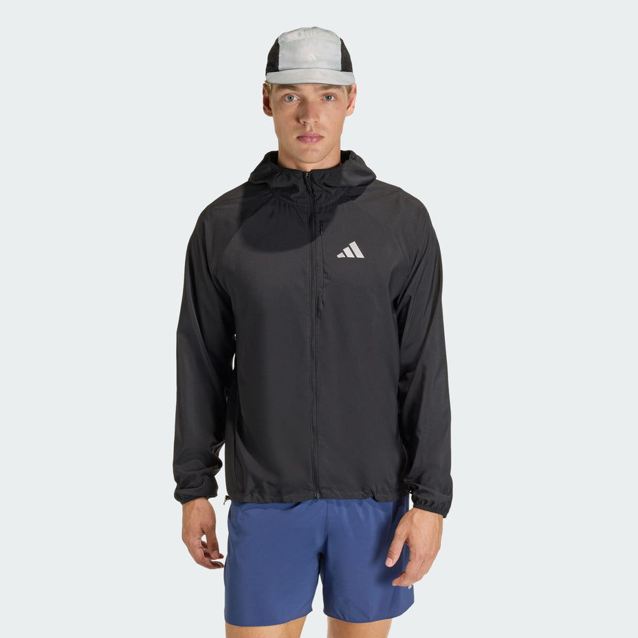 Adidas Jaqueta Run Ess Jkt M — Preto - .