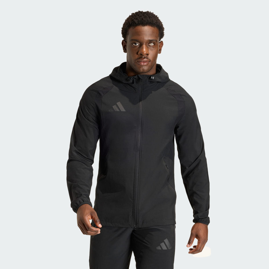 Adidas Jaqueta Tt Wb — Preto - .