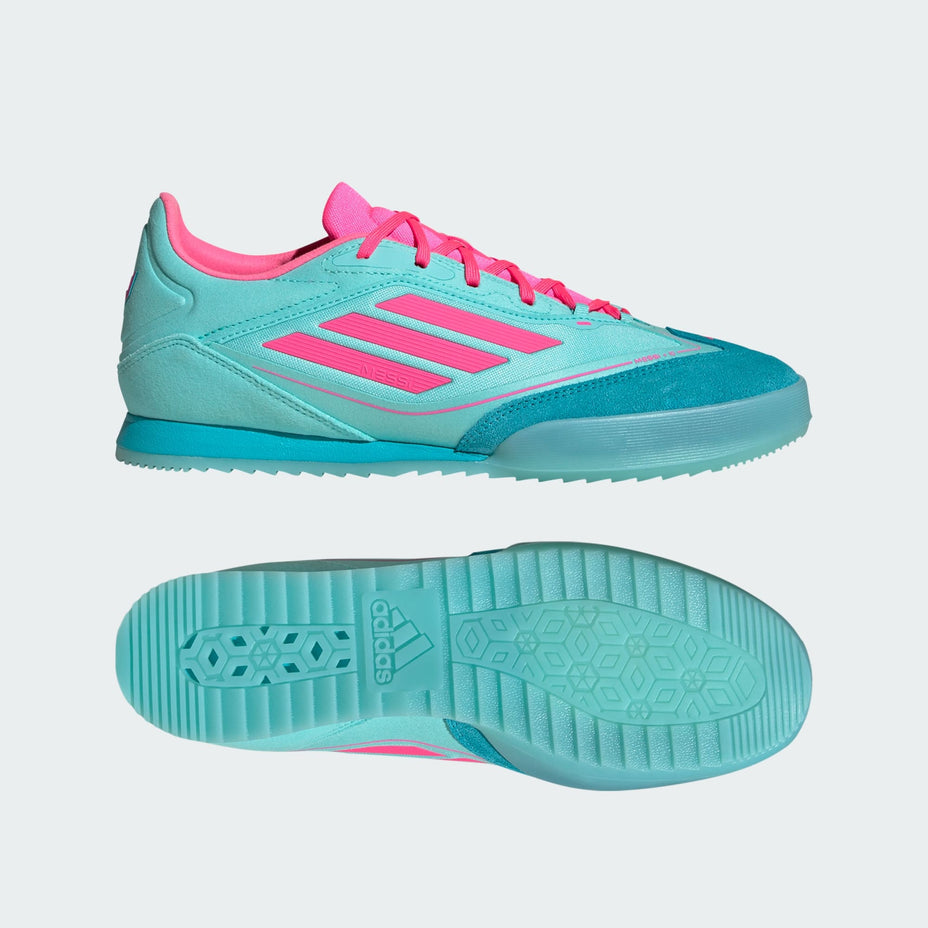 Chuteira Adidas F50 Messi Freestyle Futsal Jh8831 — Azul/Rosa