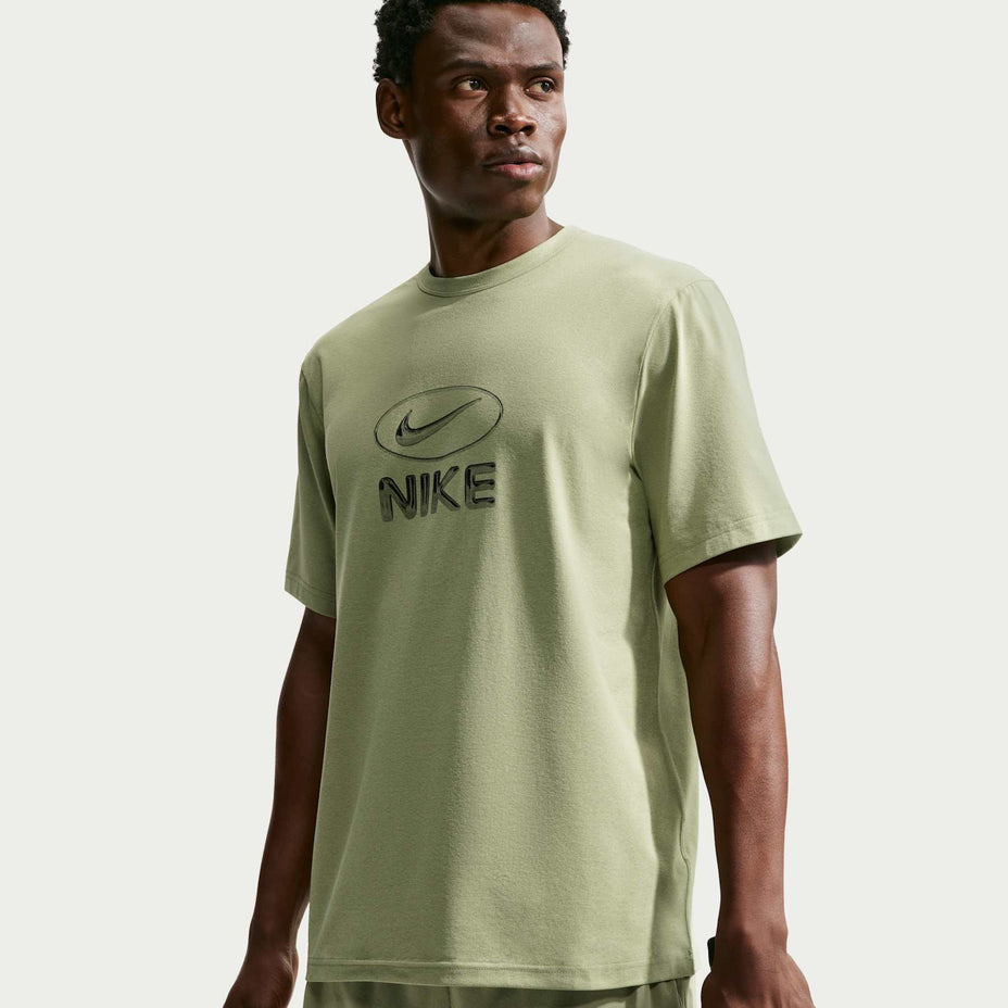 Nike Camiseta Df Uv Hyverse Top Fld Gfx Men'S — Verde - 377
