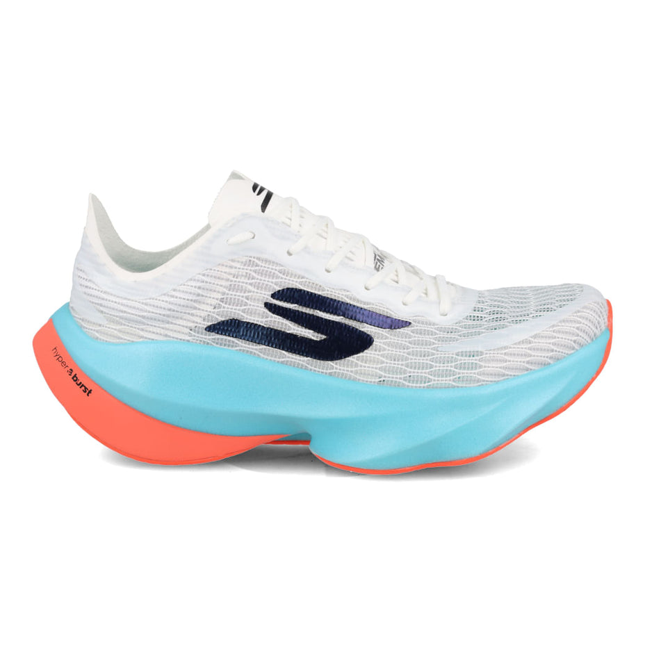 Skechers Skx Aero Tempo — Branco/Turquesa - WTQ