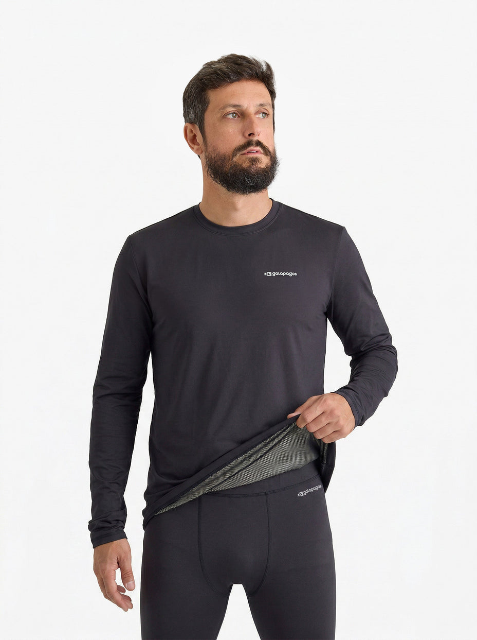 Galapagos Blusa Segunda Pele Lithium Heat Masc. — Preto - 173