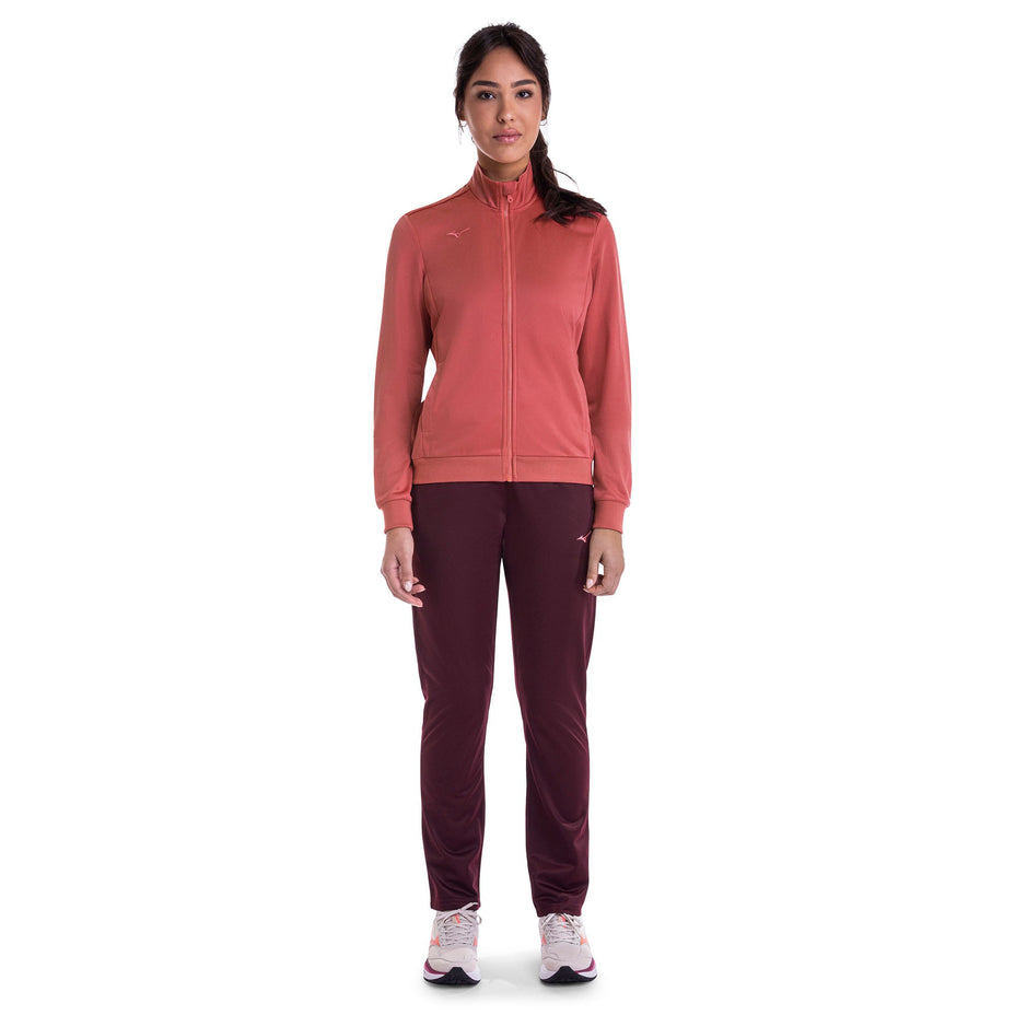 Mizuno Agasalho Basic Ii F — Rose/Bordo - FDRBWI