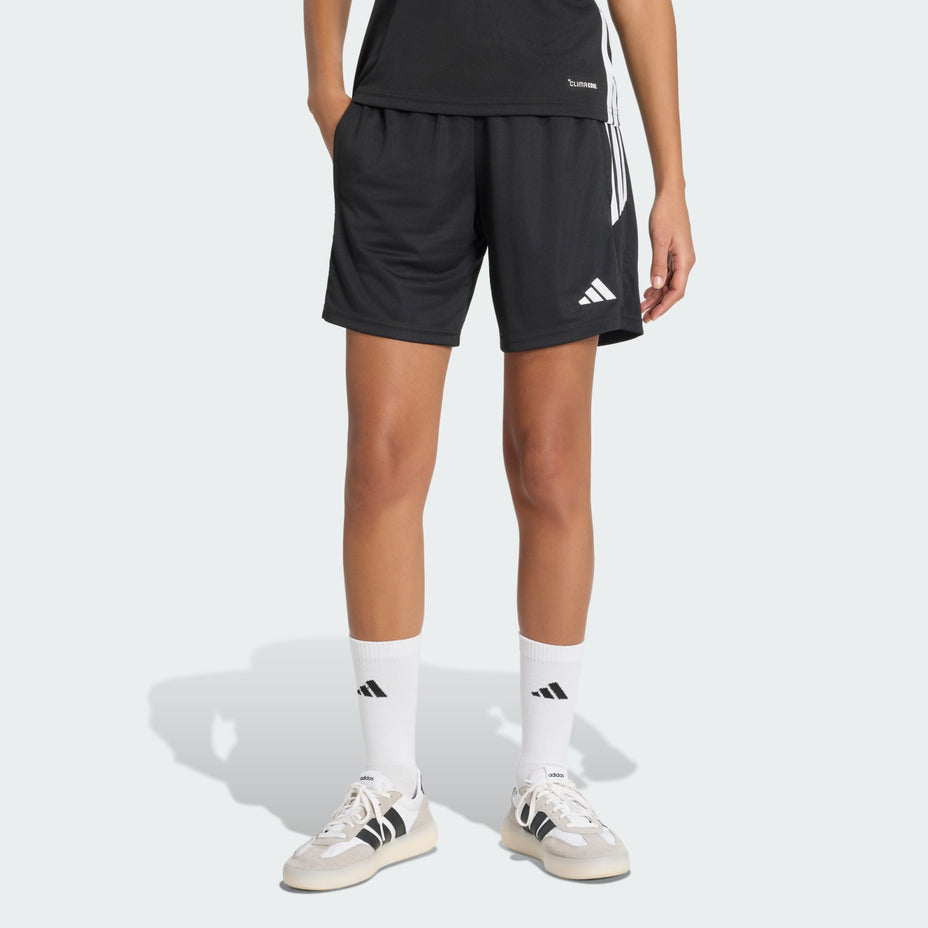 Adidas Short Tiro Es W — Preto - .