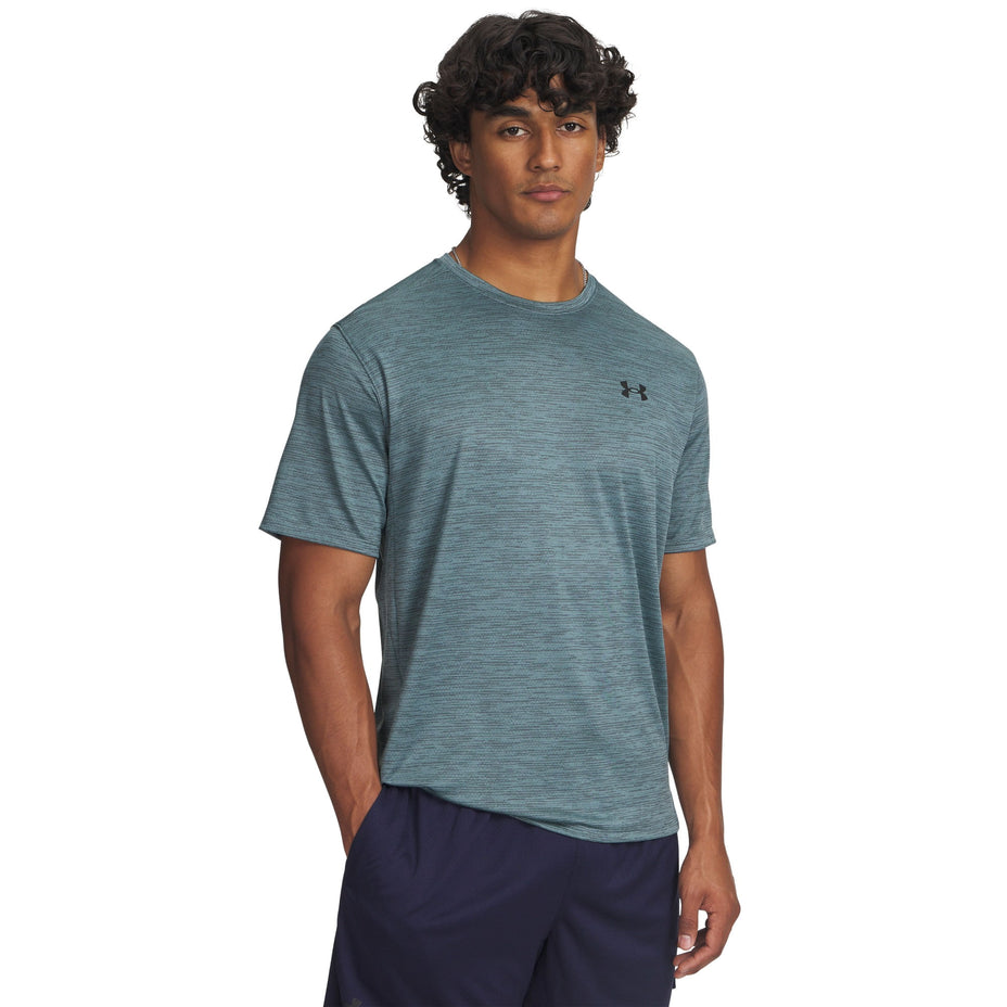 Under Armour Camiseta Mc Ua Tech Vent — Verde Floral - JABLBK
