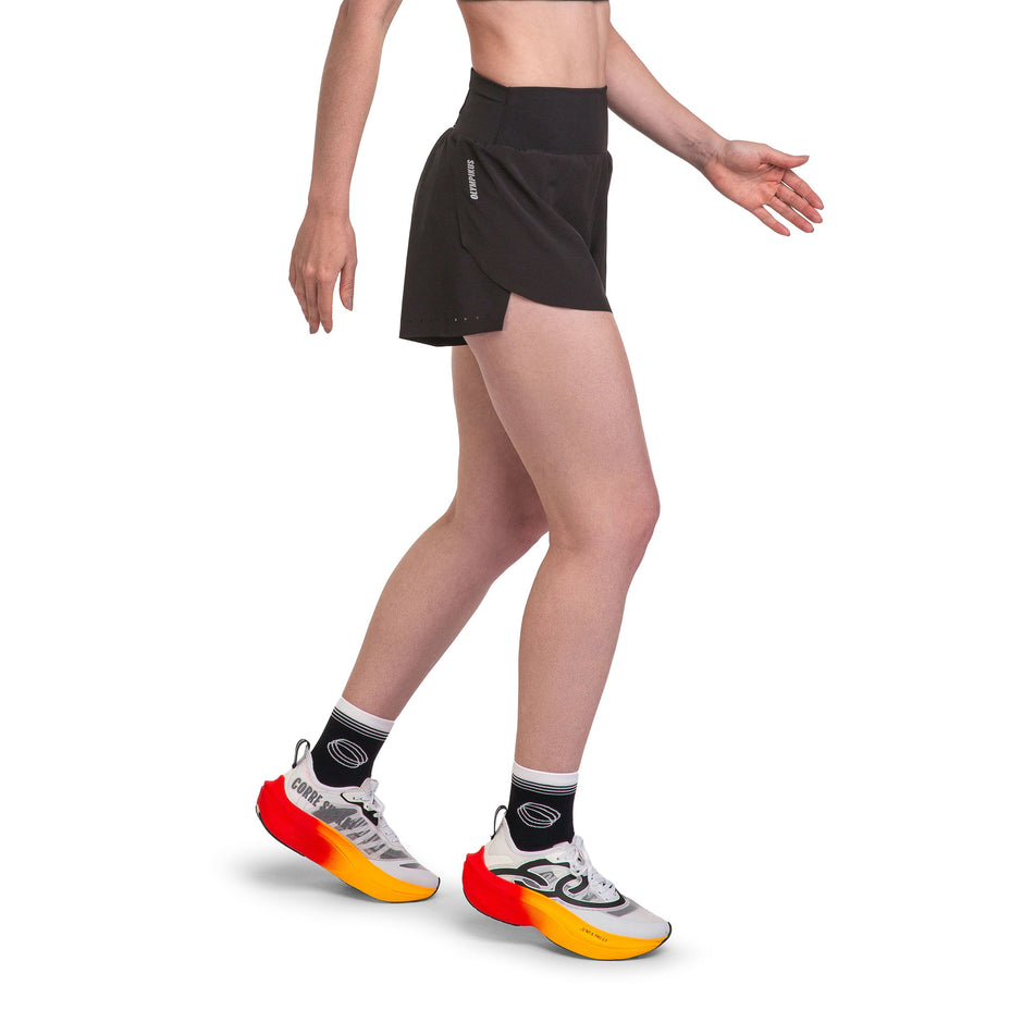 Olympikus Short Corre Foco 3 F — Preto/Prata - PT/PRT