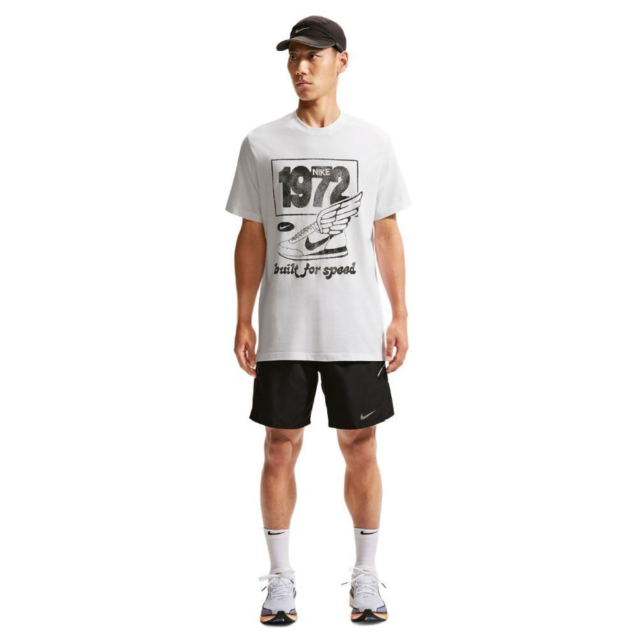 Nike Camiseta Df Tee Std Run Dna Men'S — Branco - 100