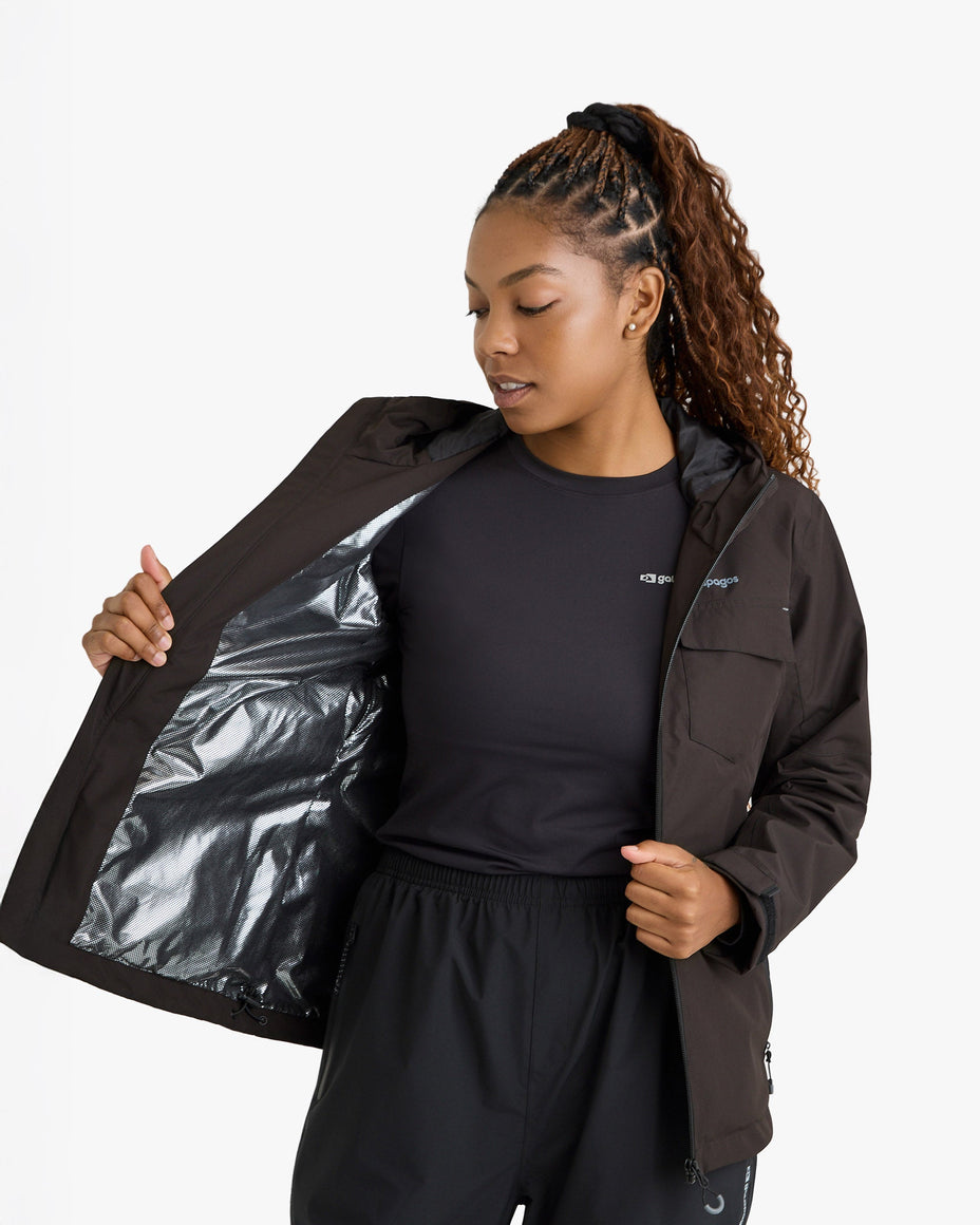Galapagos Jaqueta Darwin Heat Fem. — Preto - 173