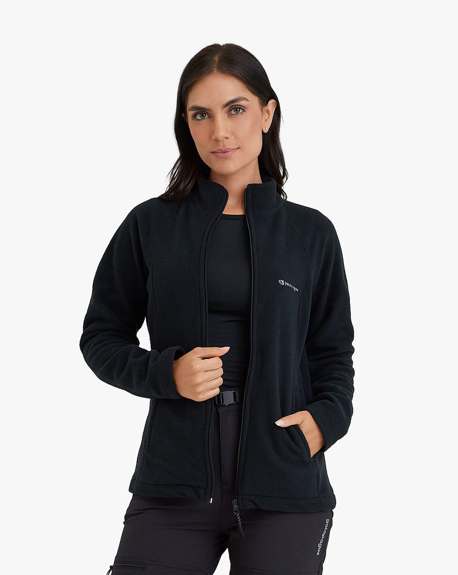 Galapagos Jaqueta Fleece Kathmandu Fem. — Preto - 173
