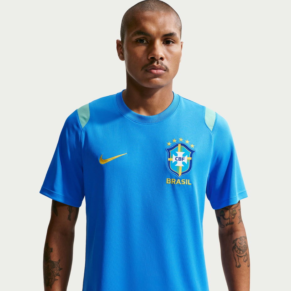 Nike Camisa Cbf M Df Acdpr Ss Top K — Azul - 435