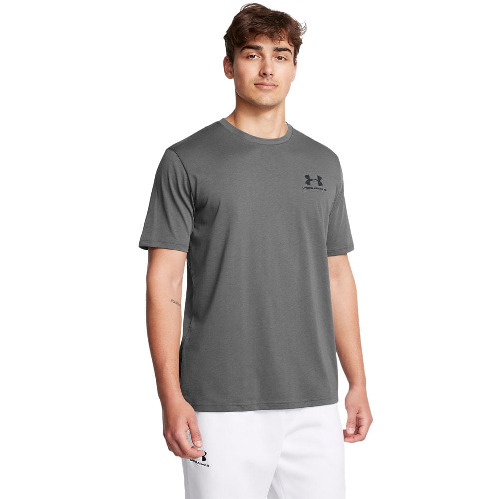Under Armour Camiseta Sportstyle Left Chest — Vermelho Preto - CASTBK