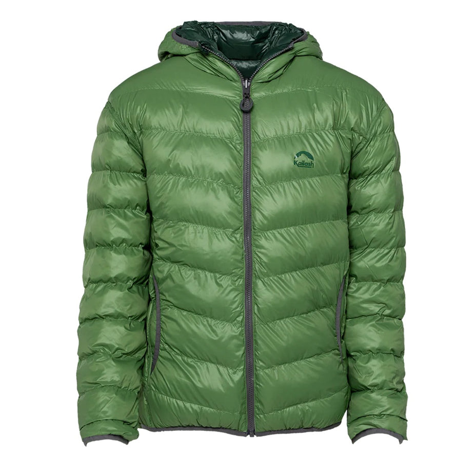 Kailash Jaqueta Puffer Masc. Double Patagonia — Verde Escuro/Verde - .