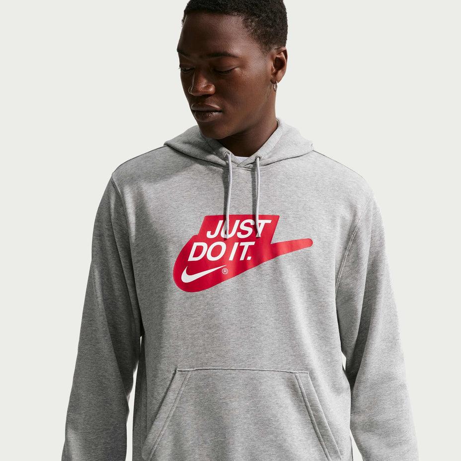 Nike M Club Ft Hdy Jdi — Cinza - 063