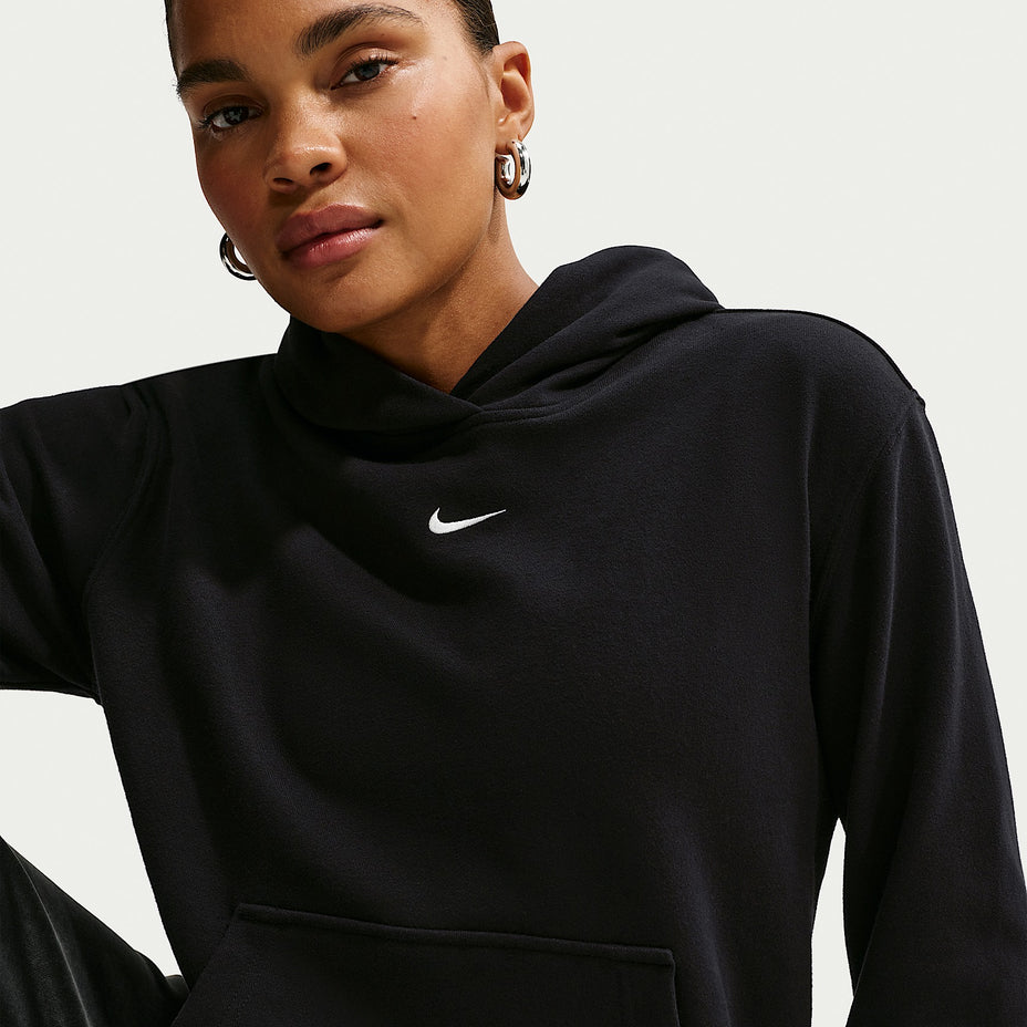Nike Moletom Stdo Flc Lw Std Po Hdy — Preto - 001