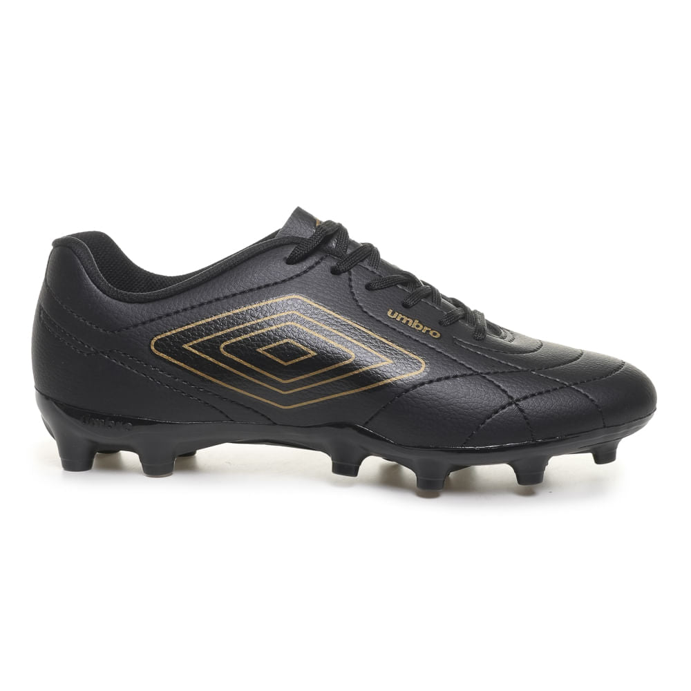 Umbro Chuteira Campo Class Footballer — Preto/Dourado - 119