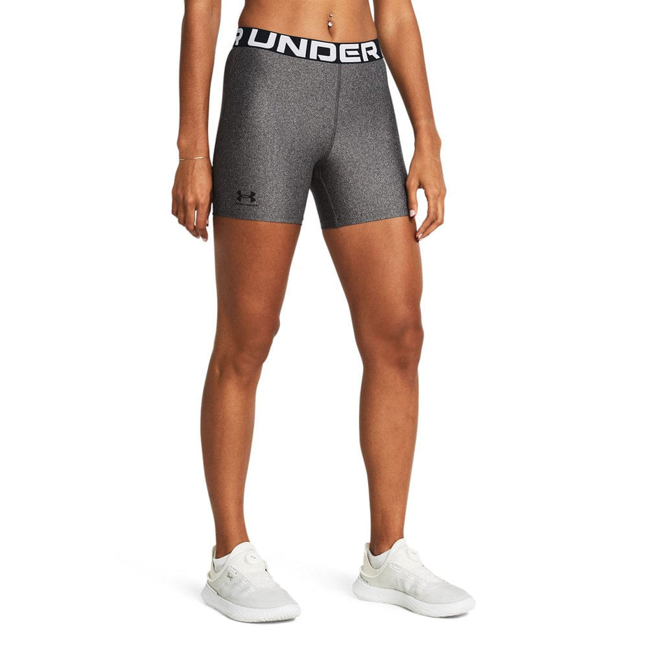 Under Armour Shorts Hg Authentics M — Cinza/Preto/Branco - CLH/BK