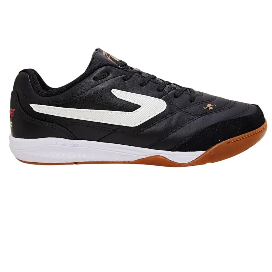 Topper Chuteira Maestro Pro Vi Futsal — Preto/Branco/Dourado - .