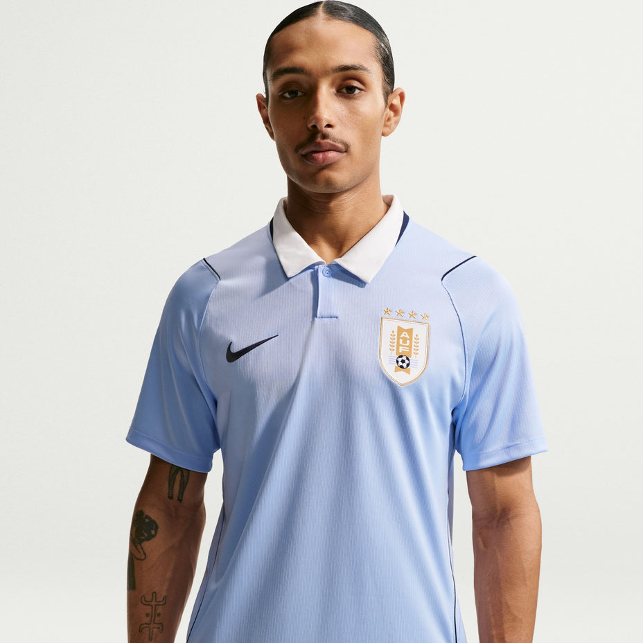 Nike Camisa Uruguai Auf M Df Jsy Ss Stad Hm — Azul - 425