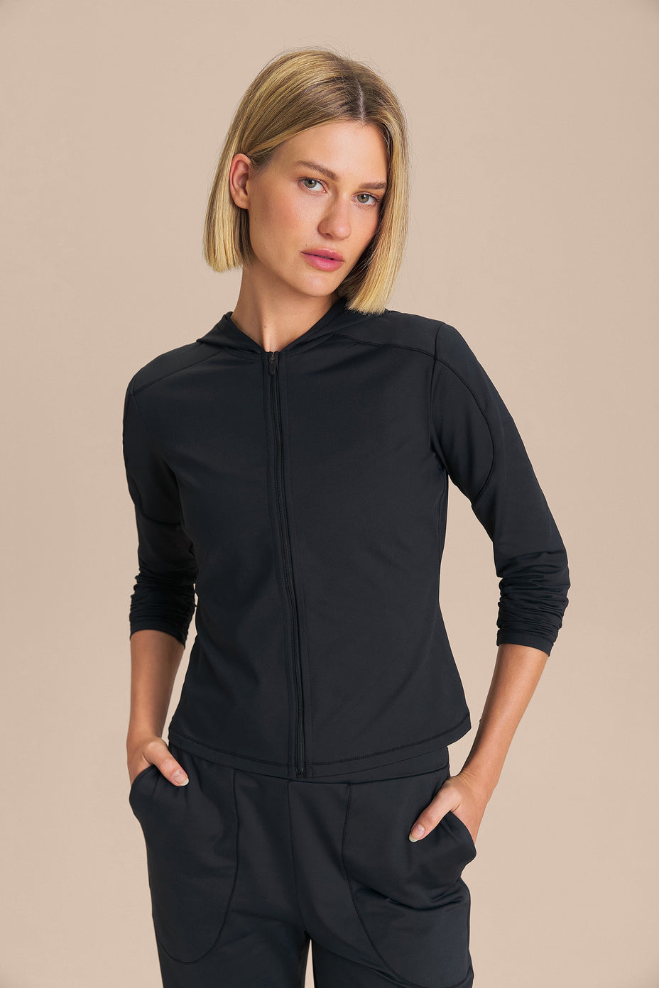 Live Fleece Melt Jacket — Preto - 00PT999
