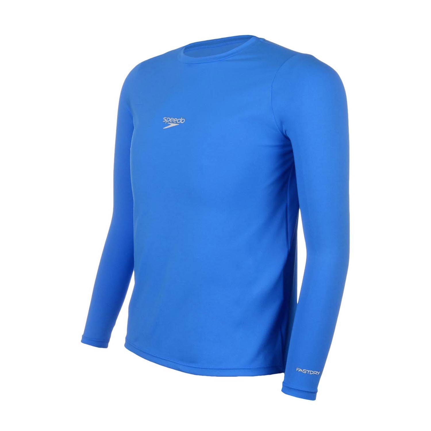 Speedo T-Shirt Inf. Manga Longa Uv Protection — Azul Astral - 284