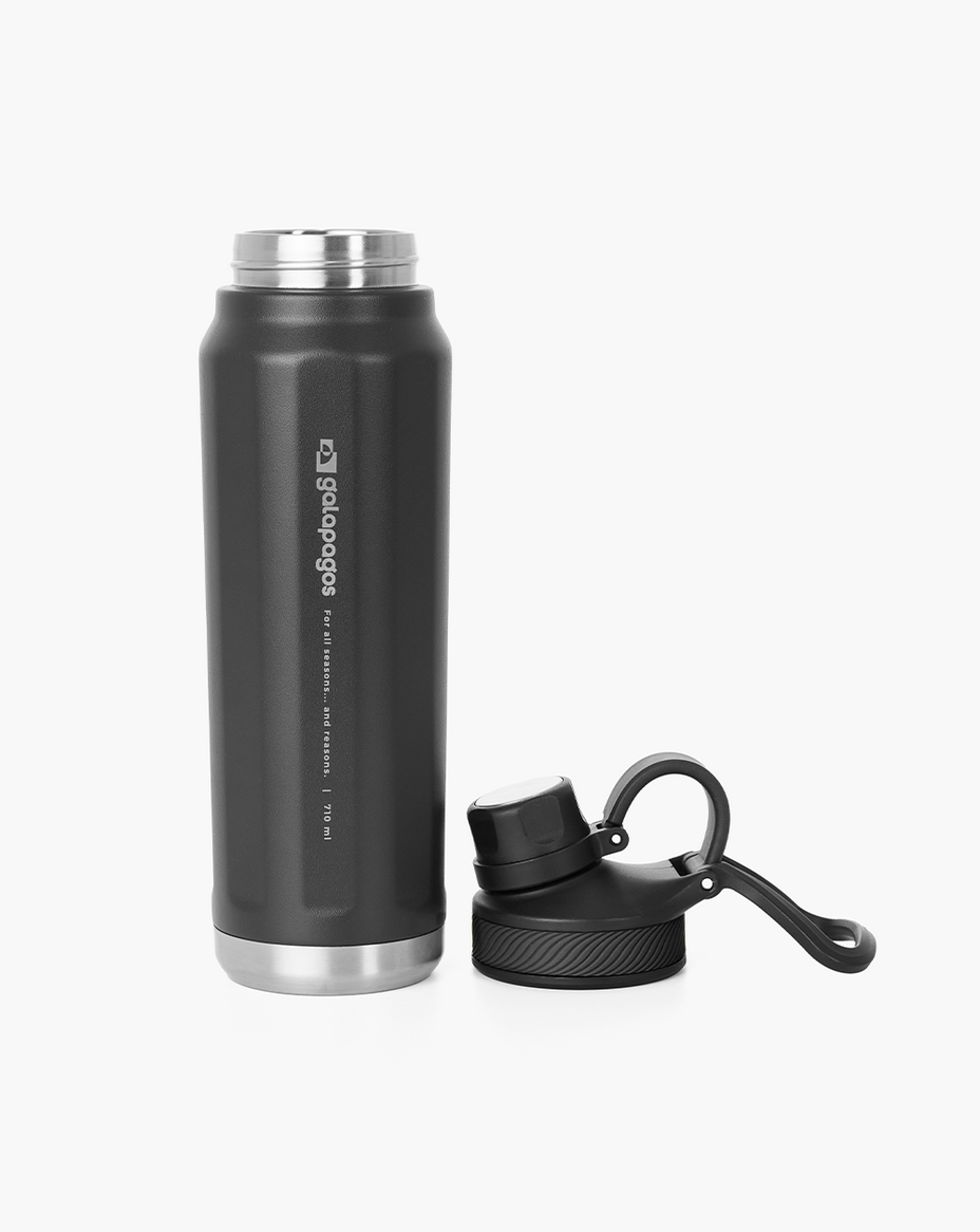 Galapagos Garrafa Cascade 710ml — Preto
