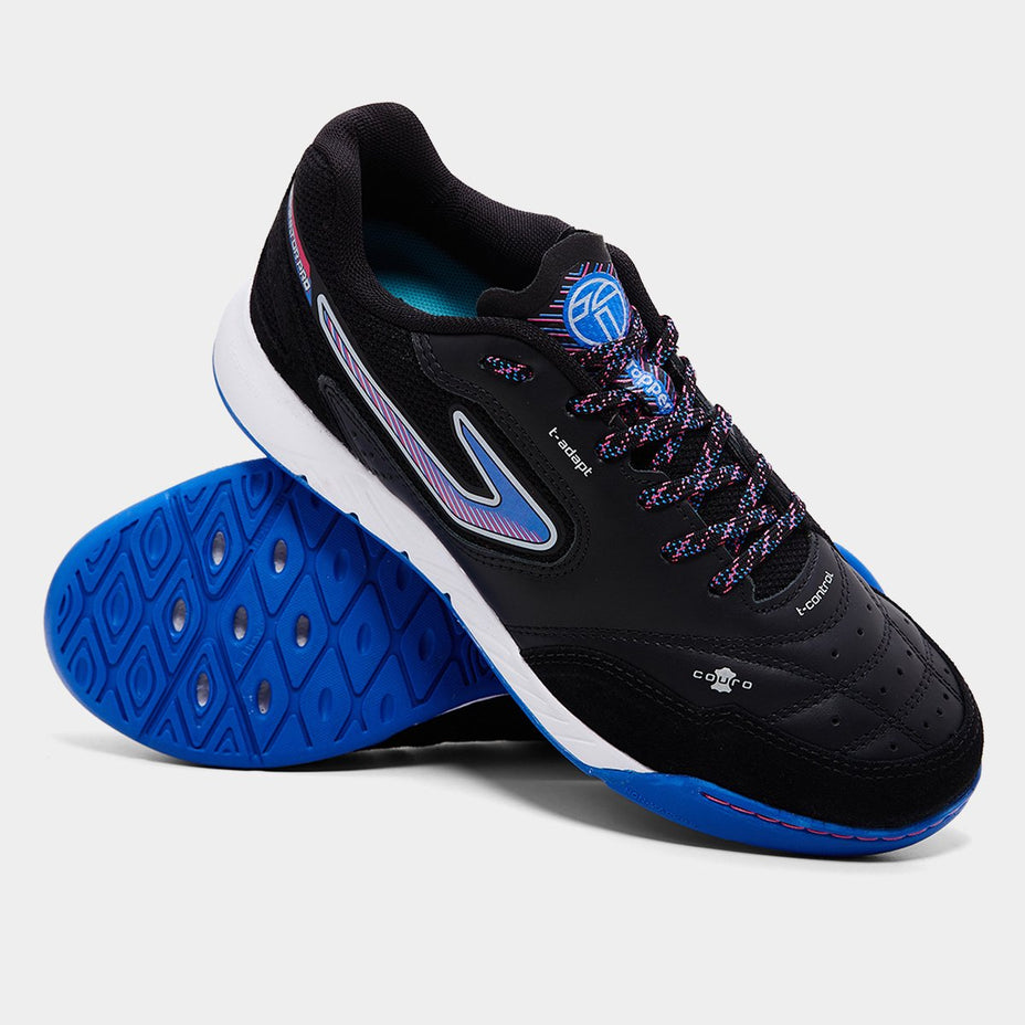 Topper Chuteira Dominator Pro Vi Futsal — Preto/Azul/Pink - .