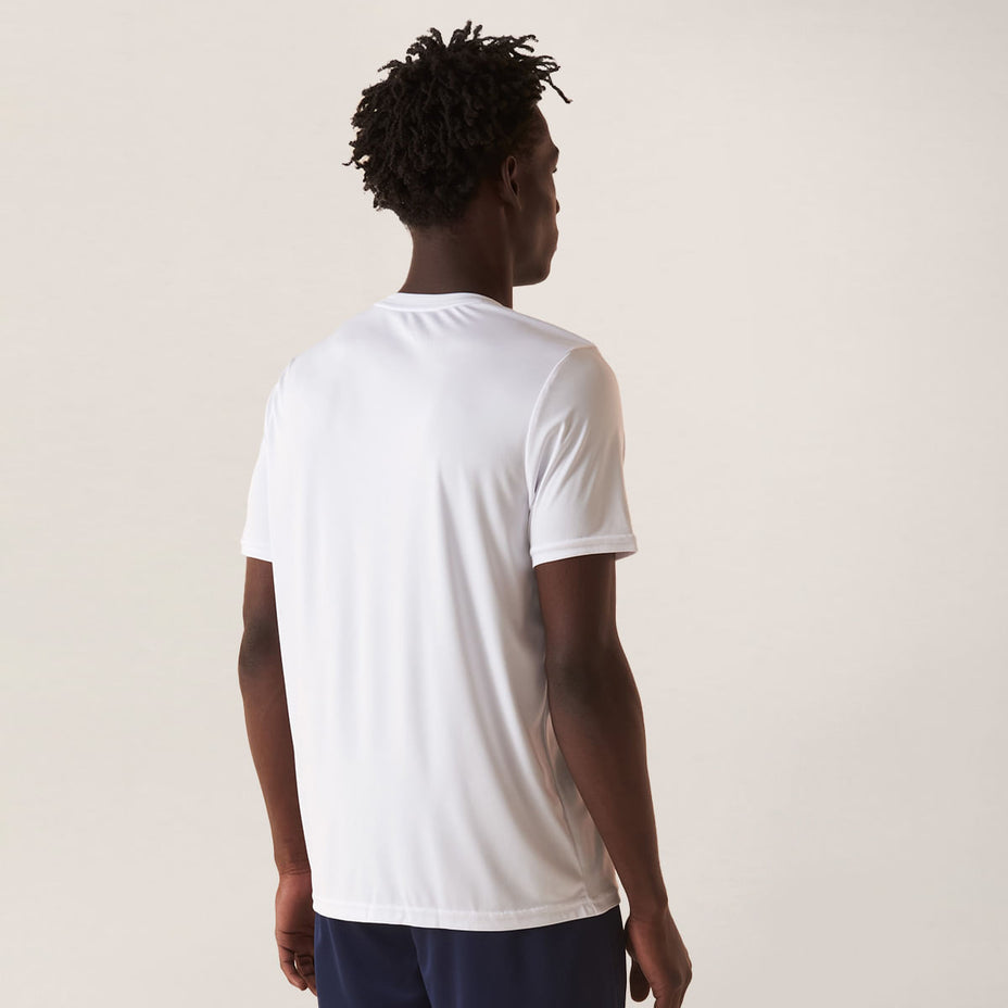 Camiseta Masc. Fila Basic Sports Ii — Branco/Prata - 1671i