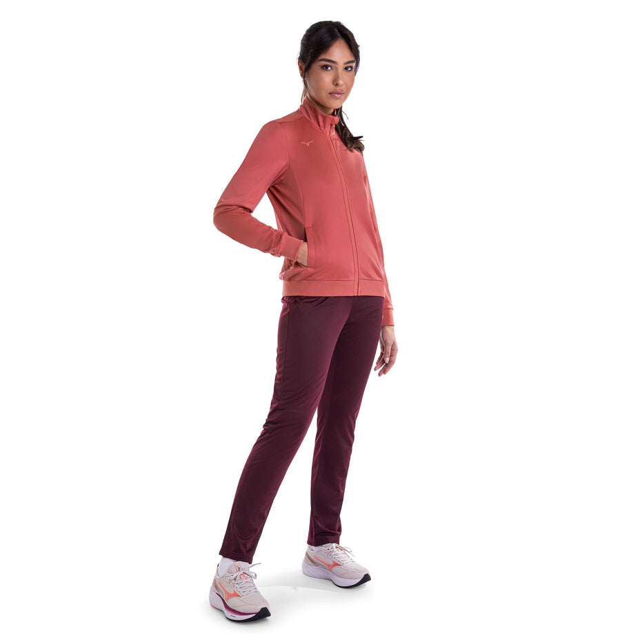Mizuno Agasalho Basic Ii F — Rose/Bordo - FDRBWI