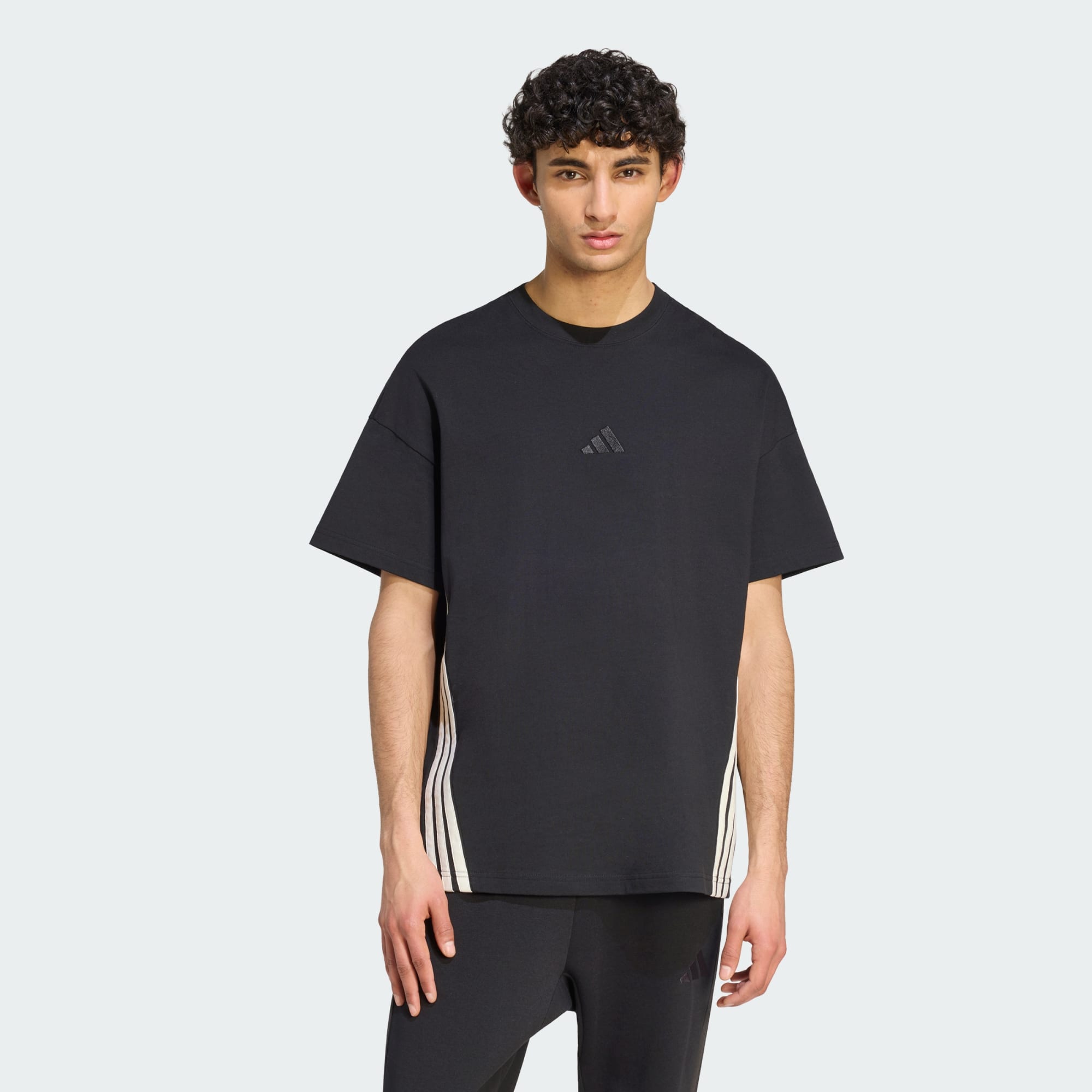 Adidas Camiseta M Ak 3s Tee Lo — Preto - .