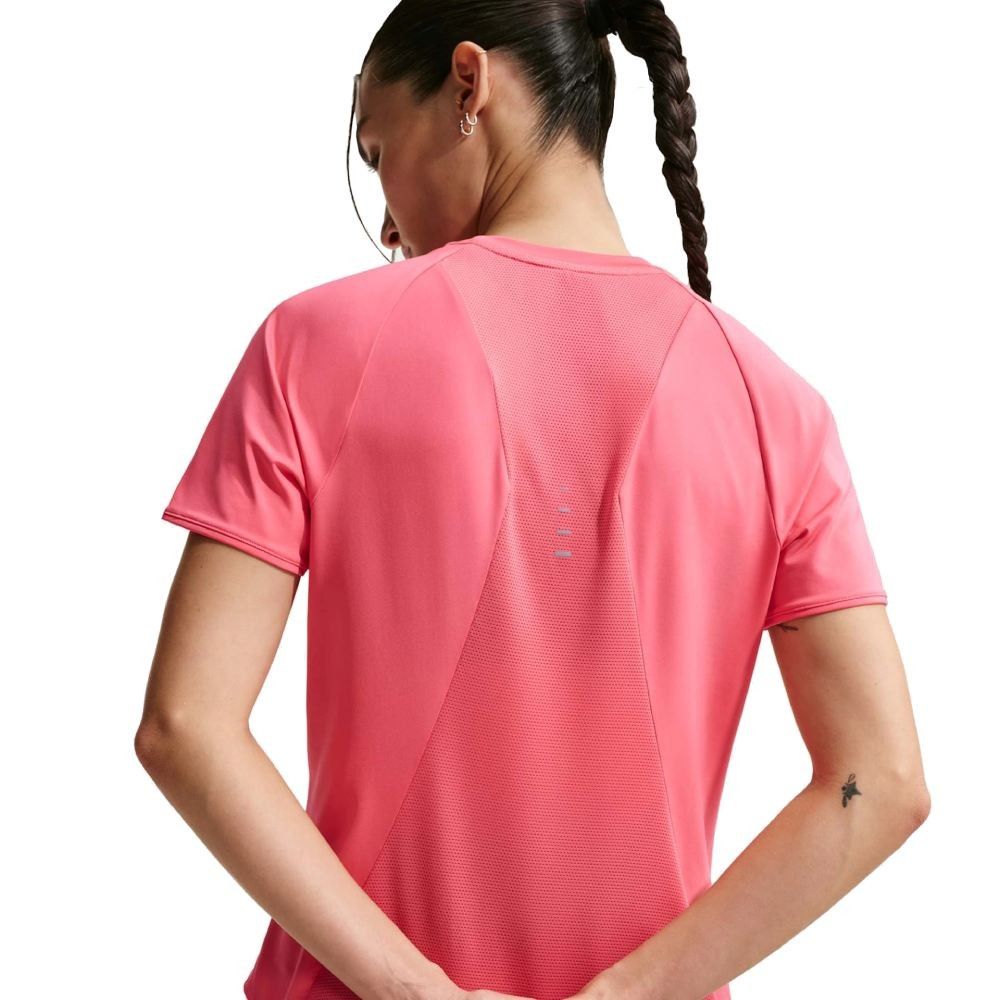Nike Camiseta Manga Curta Swift Df — Rosa - 897