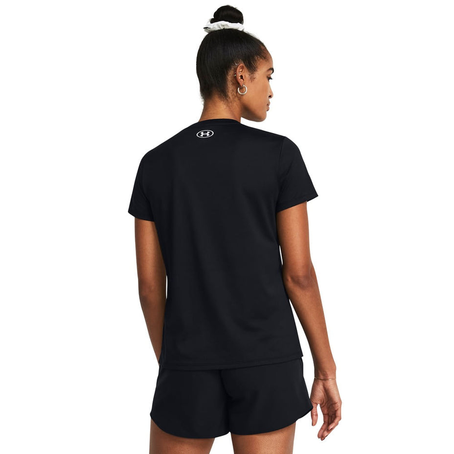 Under Armour Camiseta Mc Tech Ssc — Preto/Branco - BLKWHT