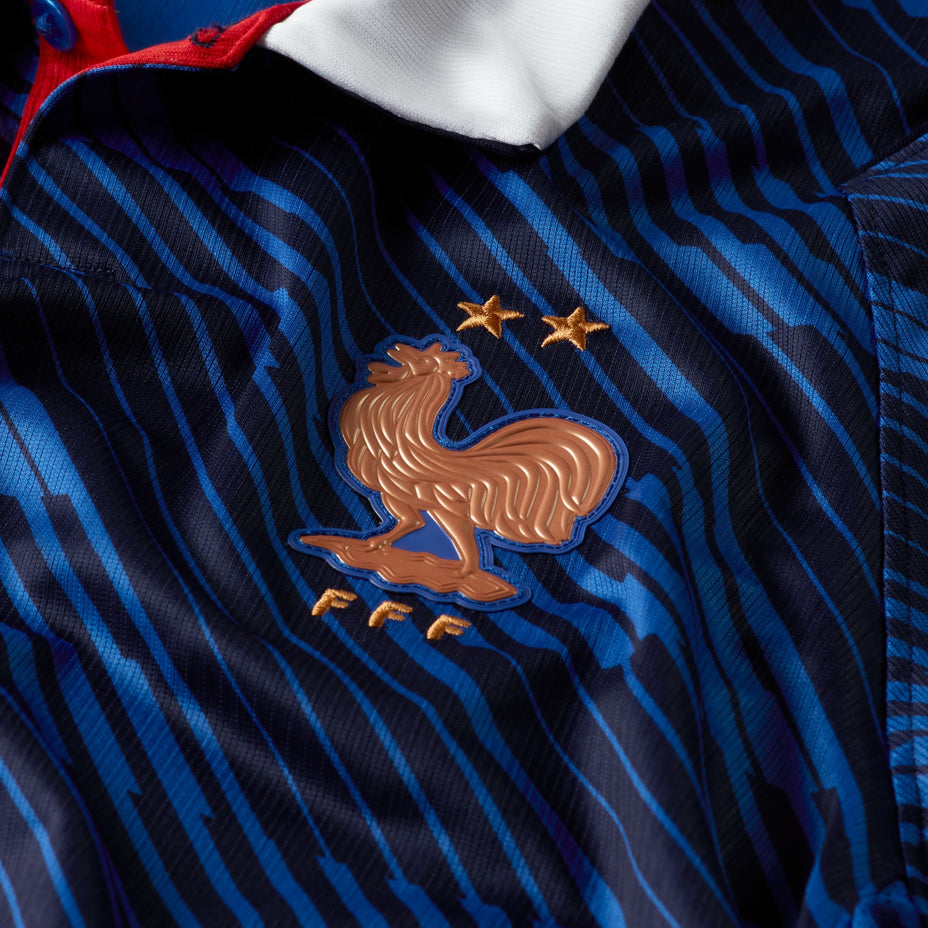 Nike Camisa França Fff M Df Jsy Ss Stad Hm — Azul - 480