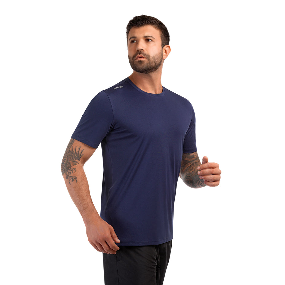 Olympikus Camiseta Essential Mc 2.0 M — Naval - NAVAL