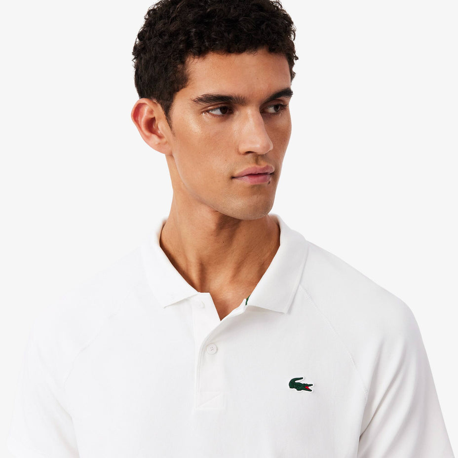Lacoste Polo Sport Ultradry Regular — Branco - 001