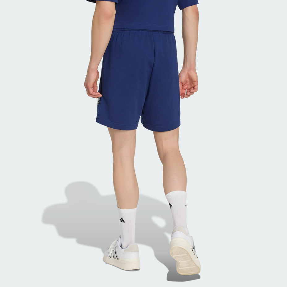 Adidas Bermuda M Coll Ft Sh — Azul - .