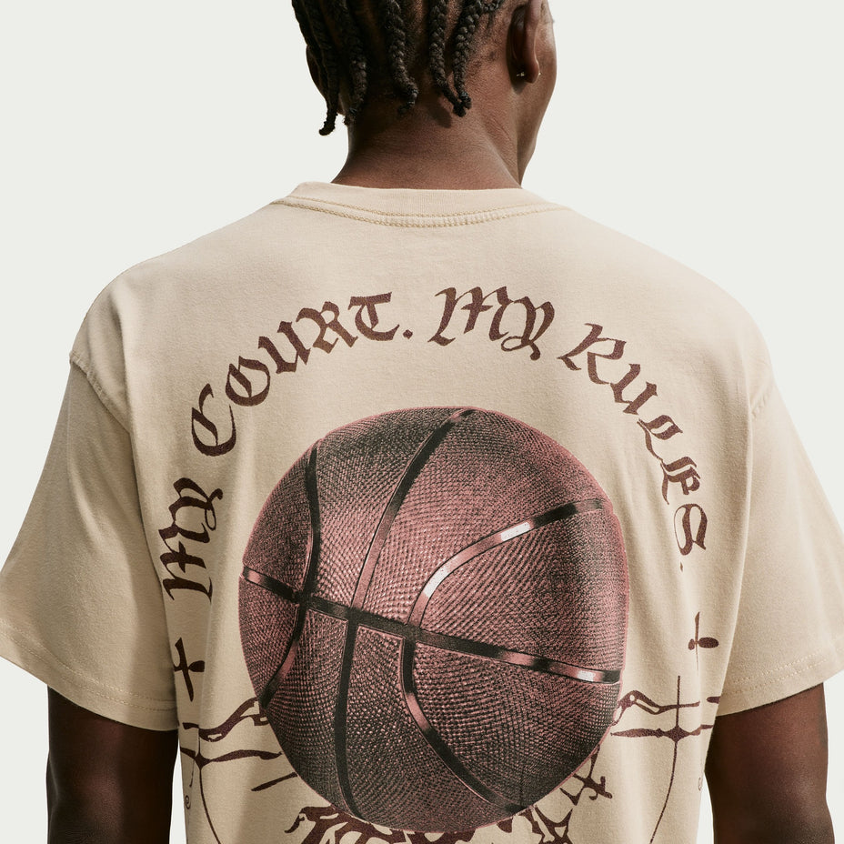 Nike Camiseta Basquetebol — Bege - 253