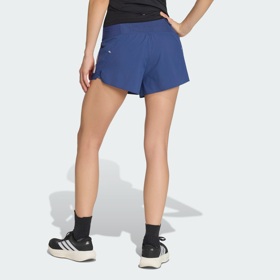 Adidas Short Adi365 2i1 Sh W — Azul - .