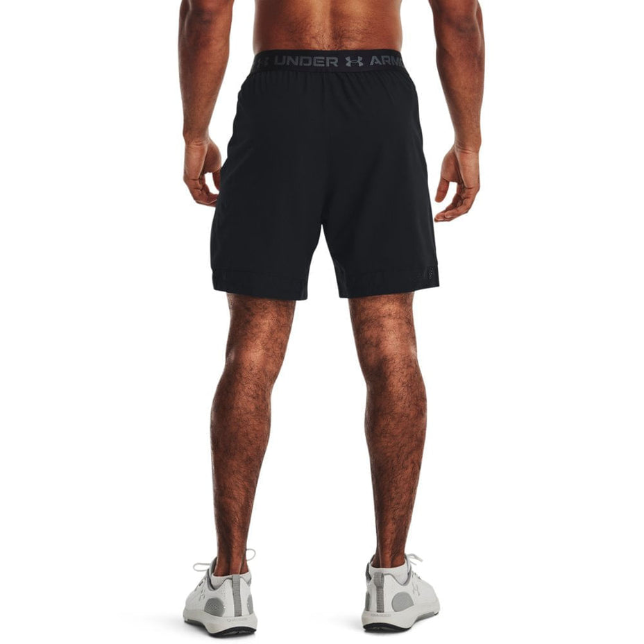 Under Armour Bermuda Vanish Woven — Preto/Cinza - BKPGRY