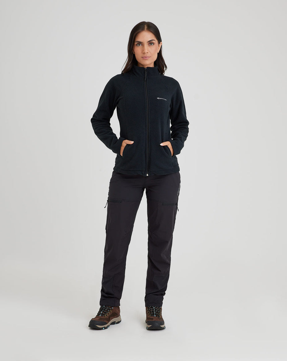 Galapagos Jaqueta Fleece Kathmandu Fem. — Preto - 173