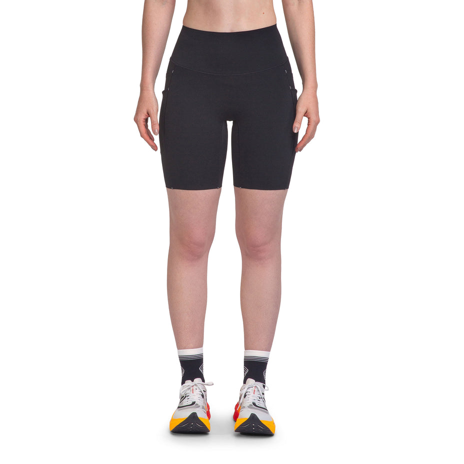 Olympikus Bermuda Bolso Corre Foco 7 F — Preto/Prata - PT/PRT