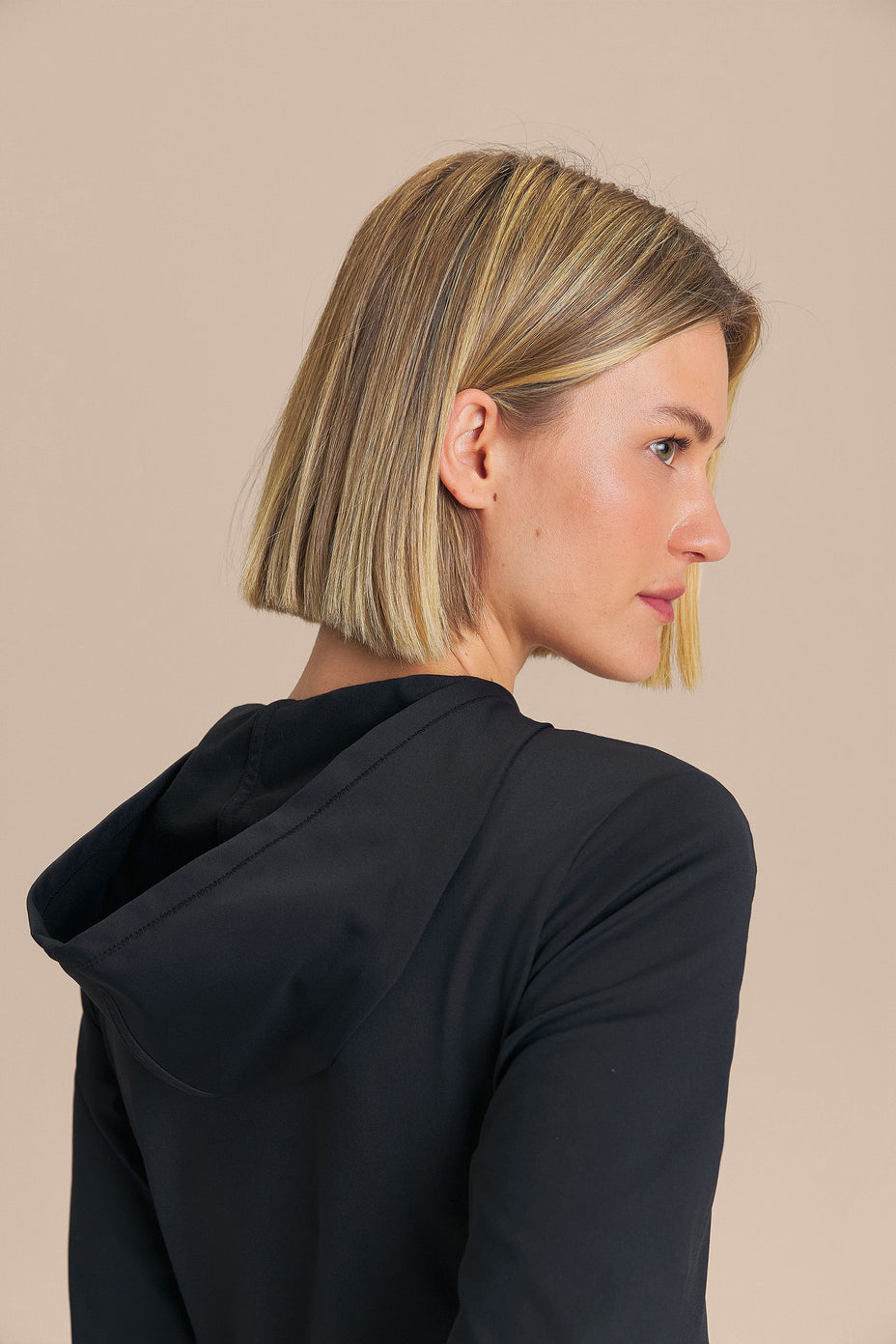 Live Fleece Melt Jacket — Preto - 00PT999